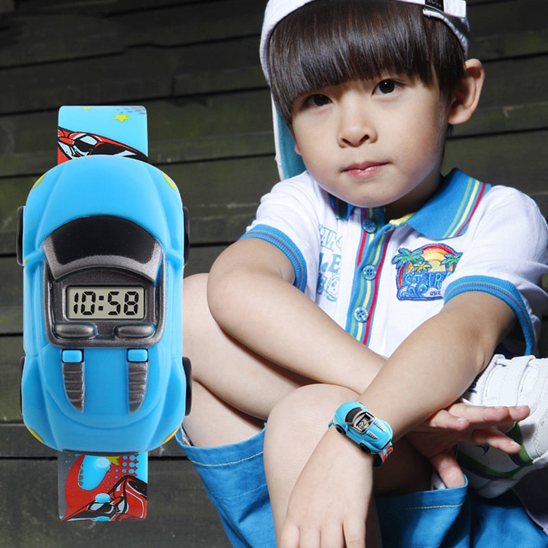 Relógio Infantil - carros - DM udi e - commerce